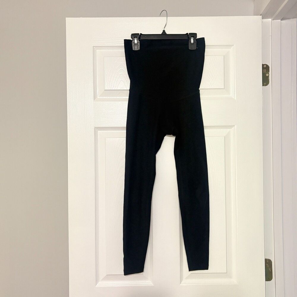Beyond Yoga Beyond The Bump Maternity Leggings Womens XS Space Gray New USA
